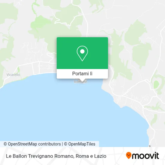 Mappa Le Ballon Trevignano Romano