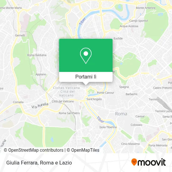 Mappa Giulia Ferrara