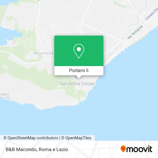 Mappa B&B Macondo
