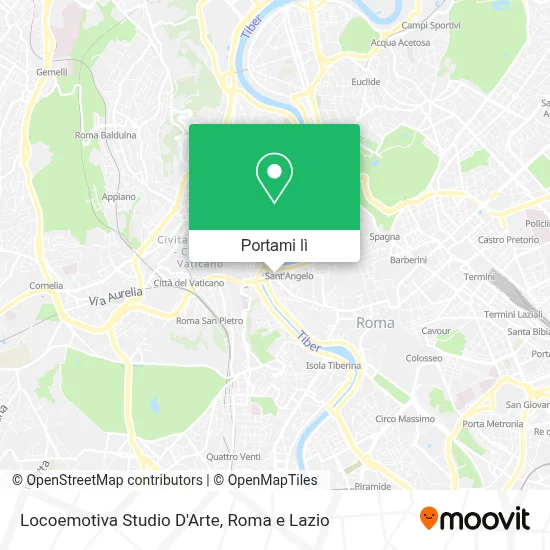 Mappa Locoemotiva Studio D'Arte