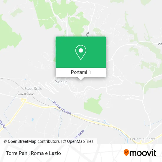 Mappa Torre Pani