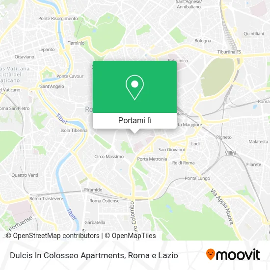 Mappa Dulcis In Colosseo Apartments