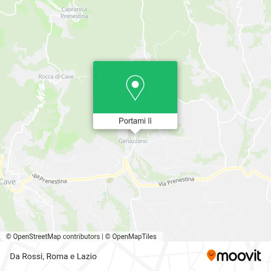 Mappa Da Rossi
