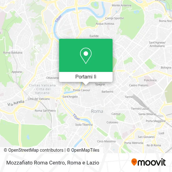 Mappa Mozzafiato Roma Centro