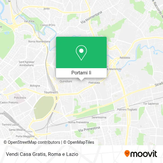 Mappa Vendi Casa Gratis