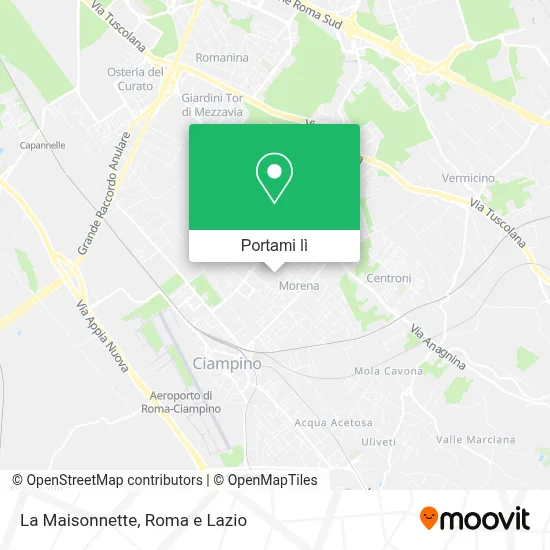Mappa La Maisonnette