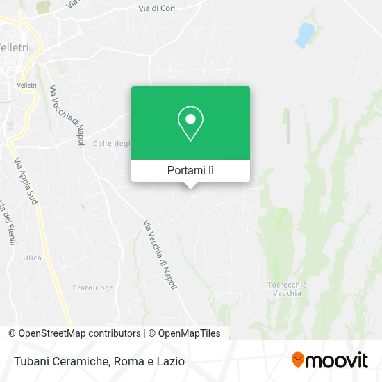 Mappa Tubani Ceramiche