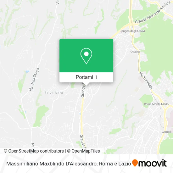 Mappa Massimiliano Maxblindo D'Alessandro