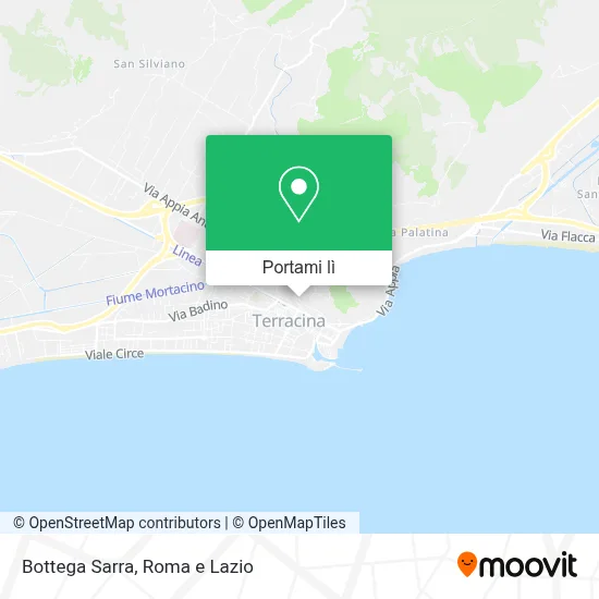 Mappa Bottega Sarra