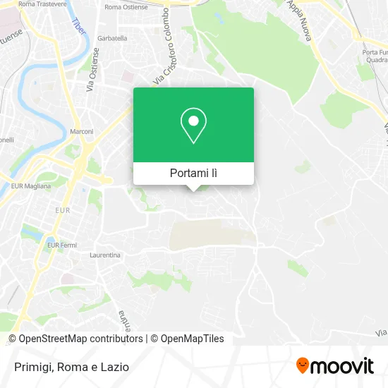 Mappa Primigi