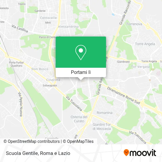 Mappa Scuola Gentile