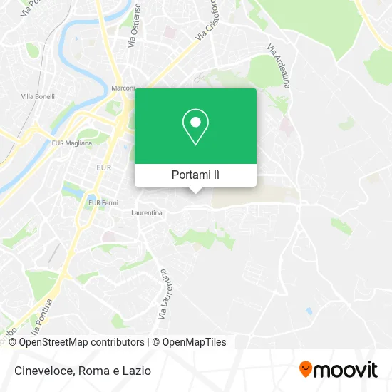Mappa Cineveloce