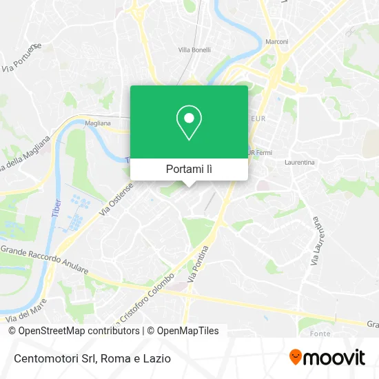 Mappa Centomotori Srl