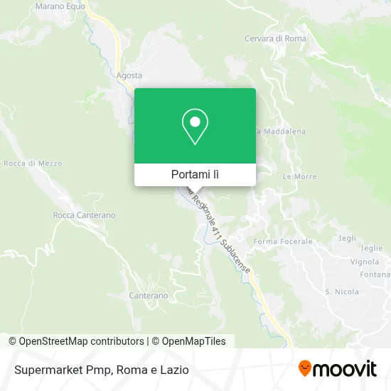 Mappa Supermarket Pmp