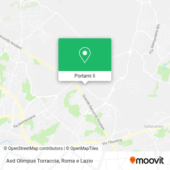 Mappa Asd Olimpus Torraccia