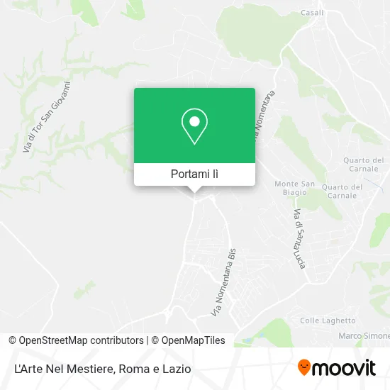 Mappa L'Arte Nel Mestiere