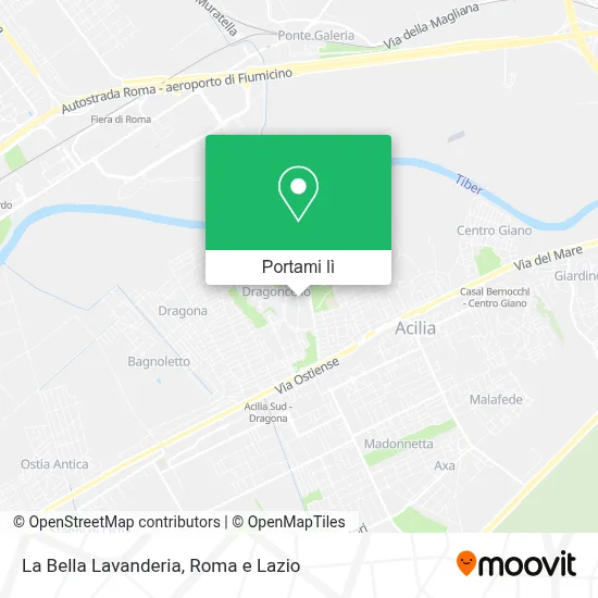 Mappa La Bella Lavanderia