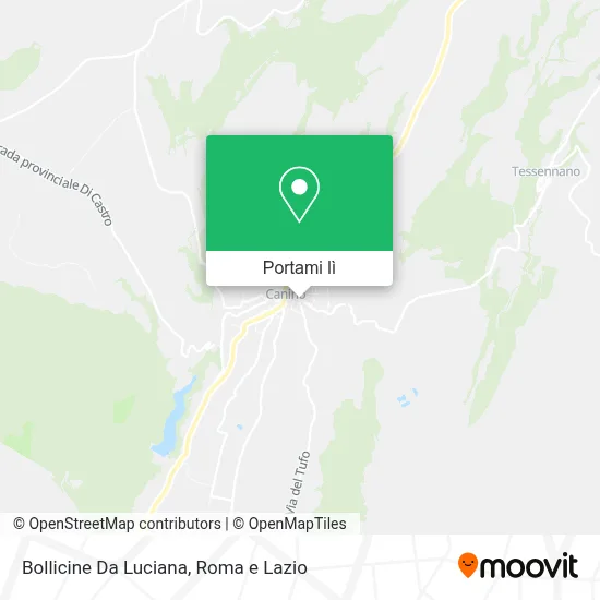 Mappa Bollicine Da Luciana