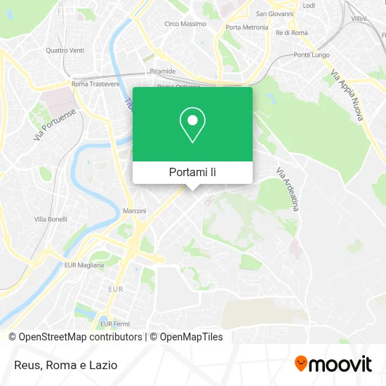 Mappa Reus