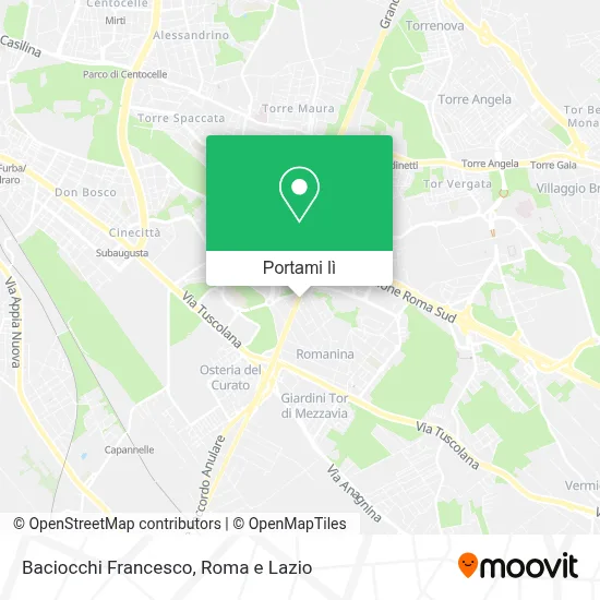 Mappa Baciocchi Francesco