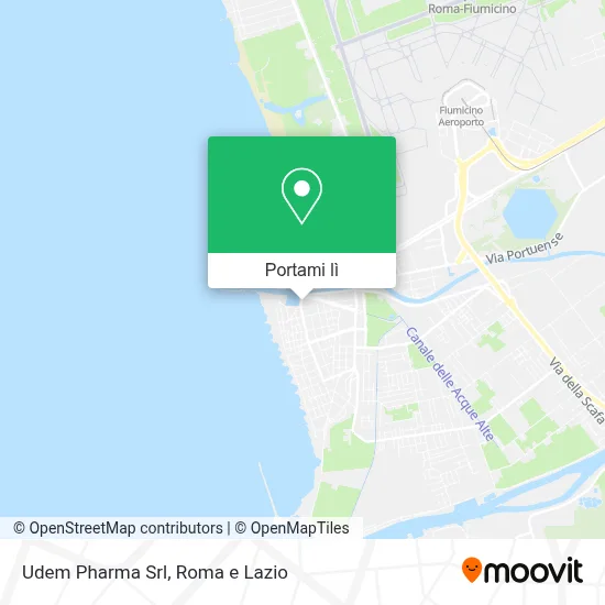 Mappa Udem Pharma Srl