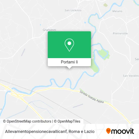 Mappa Allevamentopensionecavallicanf
