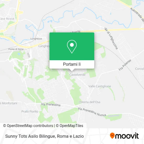 Mappa Sunny Tots Asilo Bilingue