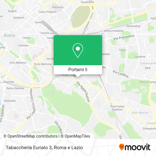 Mappa Tabaccheria Eurialo 3