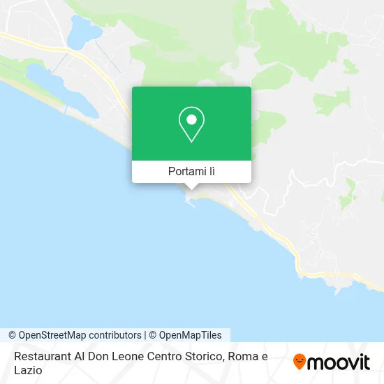 Mappa Restaurant Al Don Leone Centro Storico