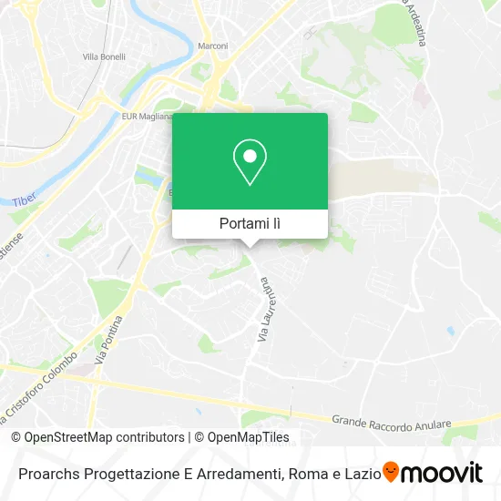 Mappa Proarchs Progettazione E Arredamenti