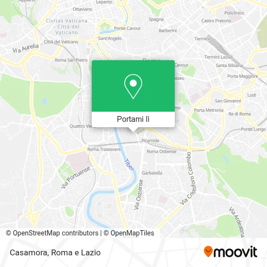 Mappa Casamora