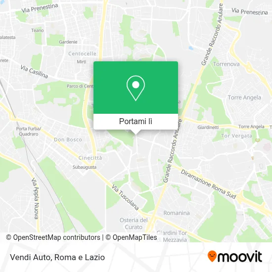 Mappa Vendi Auto
