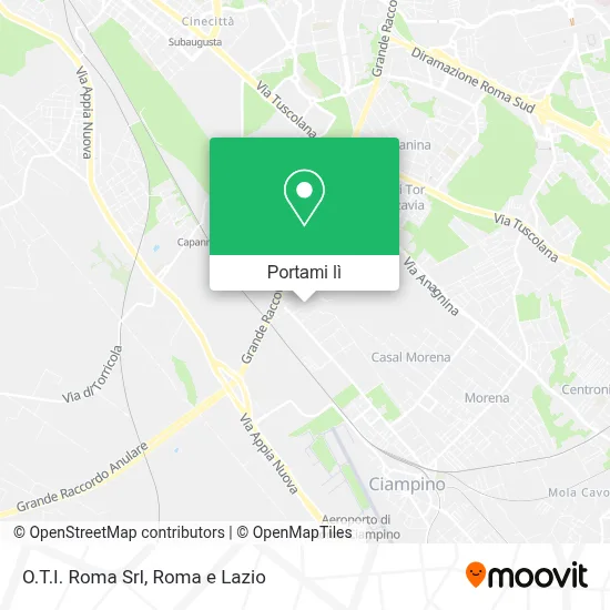 Mappa O.T.I. Roma Srl