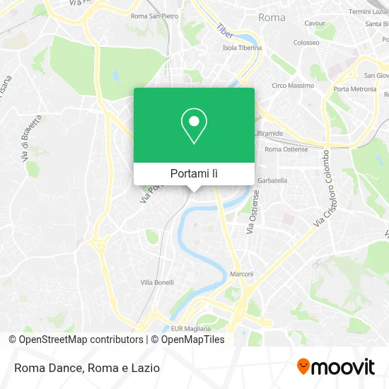 Mappa Roma Dance