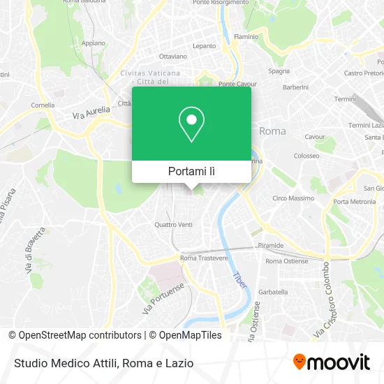 Mappa Studio Medico Attili
