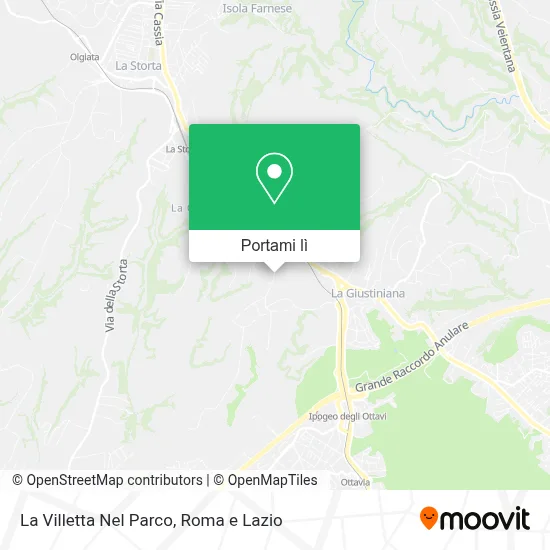 Mappa La Villetta Nel Parco
