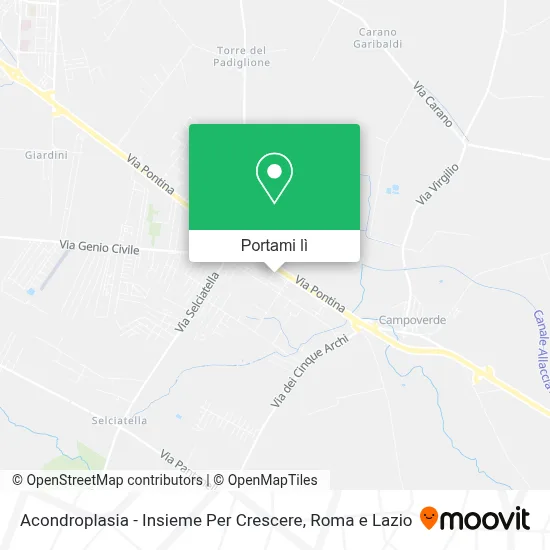 Mappa Acondroplasia - Insieme Per Crescere