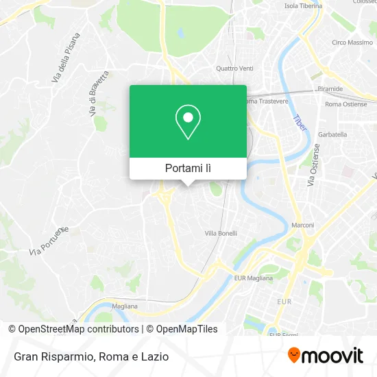 Mappa Gran Risparmio