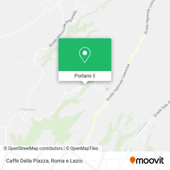 Mappa Caffè Della Piazza
