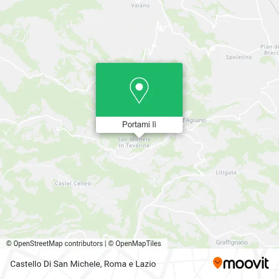 Mappa Castello Di San Michele