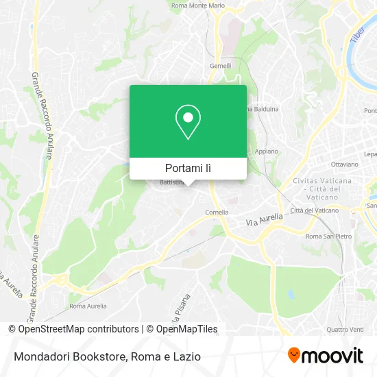 Mappa Mondadori Bookstore