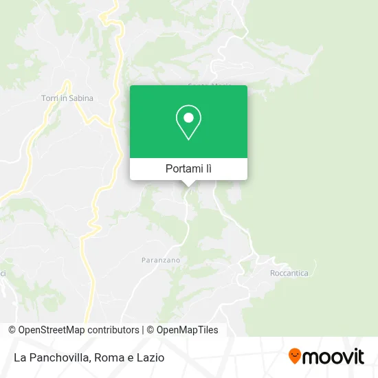 Mappa La Panchovilla