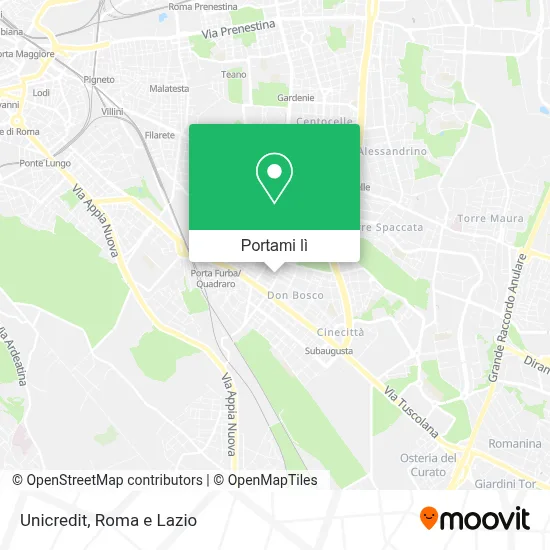 Mappa Unicredit