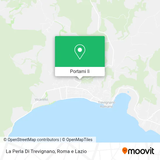 Mappa La Perla Di Trevignano