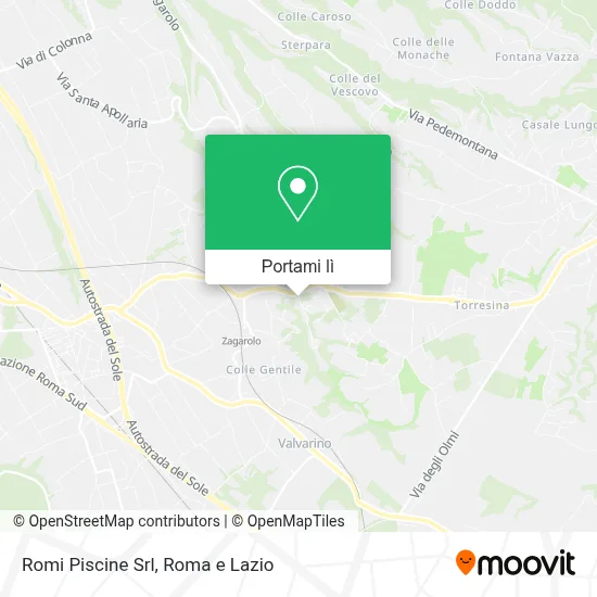 Mappa Romi Piscine Srl