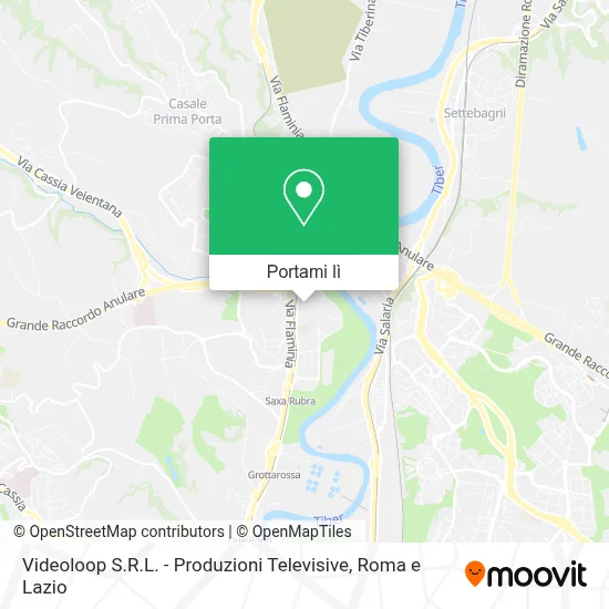 Mappa Videoloop S.R.L. - Produzioni Televisive
