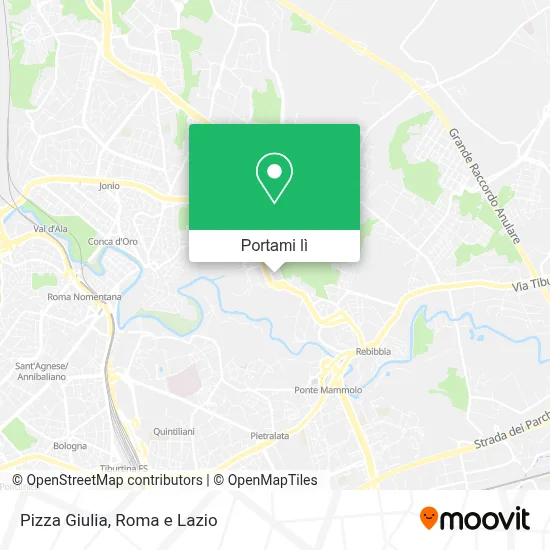 Mappa Pizza Giulia