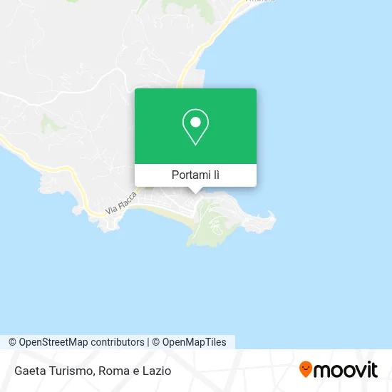 Mappa Gaeta Turismo
