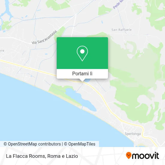 Mappa La Flacca Rooms
