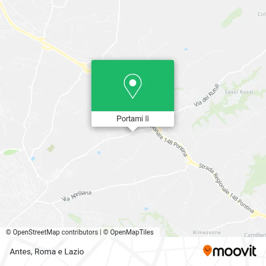 Mappa Antes